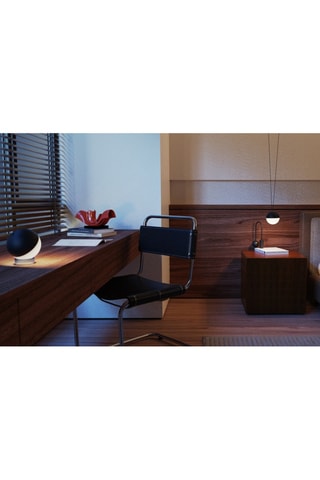 Lampada da tavolo senza cavo ALBEDO Nero 