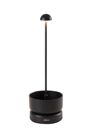 Lampada da tavolo LED senza cavo Basket - Nero