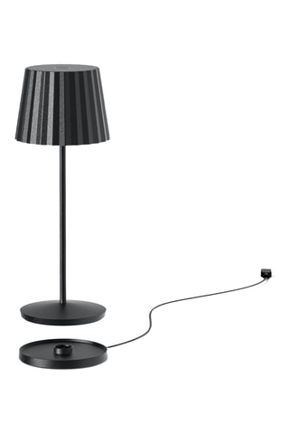 6 lampade da tavolo LED senza cavo Abby - Nero - 2 W