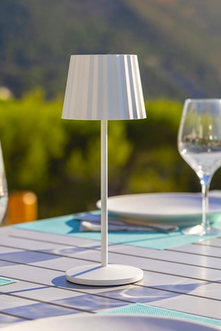 6 lampade da tavolo LED Abby - Bianco - 2 W