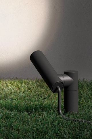 Faretto a energia solare LED da piantare al suolo Axent - Nero - 2,2 W