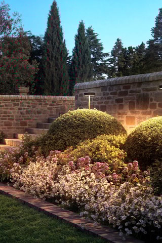 Lampioncino a energia solare Pin - Nero - 2 W