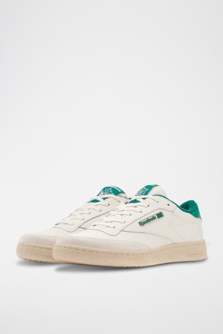 Scarpe da skate in pelle Club C - Bianco