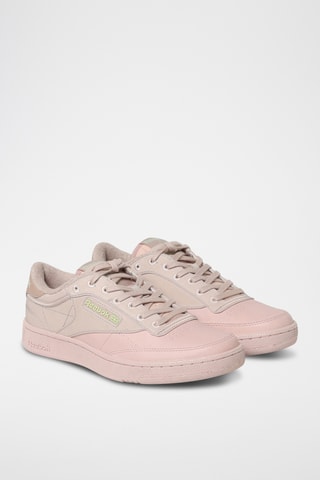 Sneakers in pelle Club C - Rosa cipria
