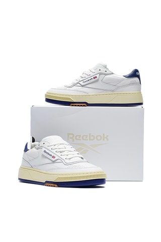 Sneakers in pelle Club C Ltd Vintage R - Bianco