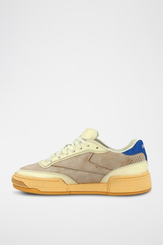 Sneakers in pelle Club C Ltd Vintage R - Marrone ed ecrù