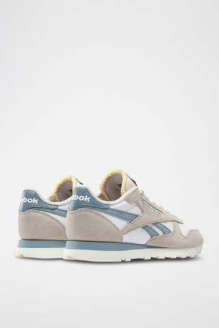 Sneakers in pelle Classic - Bianco e beige