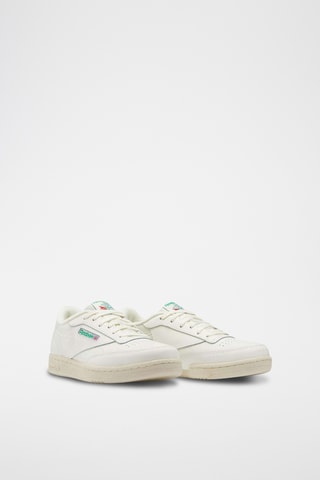 Sneakers in pelle Club - Bianco
