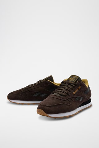 Sneakers in pelle Classic - Marrone