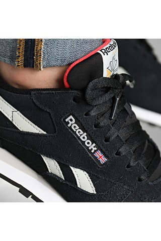 Sneakers in pelle scamosciata Classic - Nero