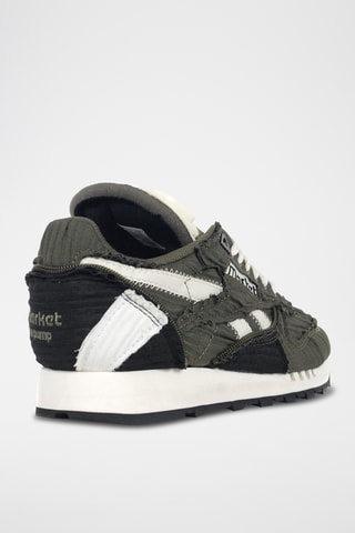 Sneakers in pelle scamosciata Classic - Verde scuro