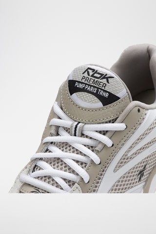 Sneakers RBK Premier Pump - Bianco e grigio