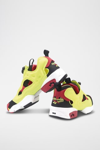 Slip-on Instapump Fury 94 - Verde fluo e rosso