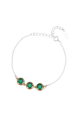 Bracelet - Argent et onyx