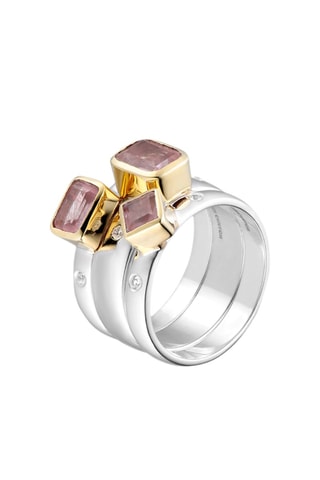 Bague - Argent et quartz