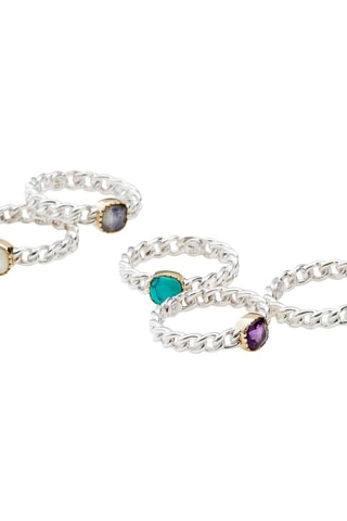 Bague - Argent et turquoise