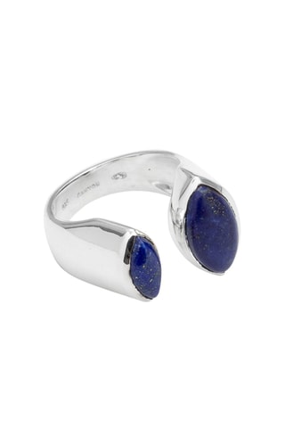 Bague - Argent et lapis-lazuli