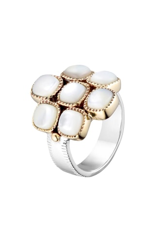 Bague - Argent et nacres