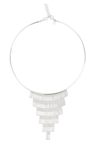 Collier plastron - Argent