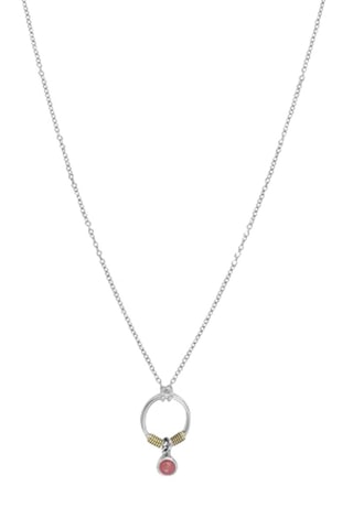 Collier - Argent et opale