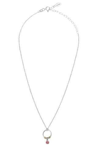 Collier - Argent et opale
