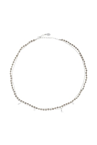 Collier - Argent et quartz