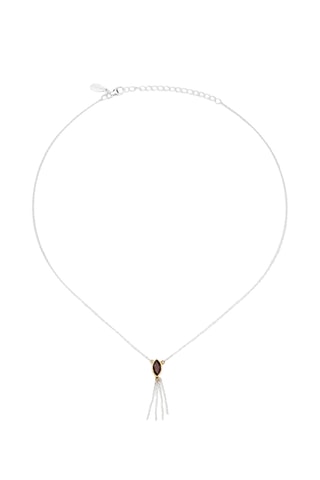 Collier - Argent et grenat