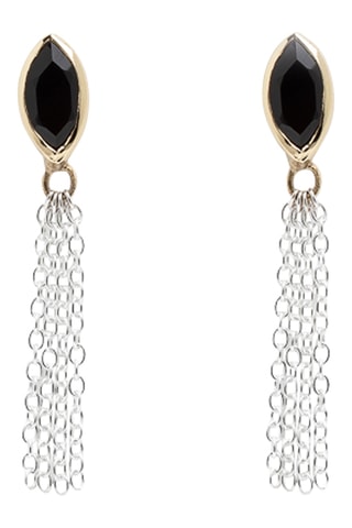 Boucles d’oreilles - Argent et onyx