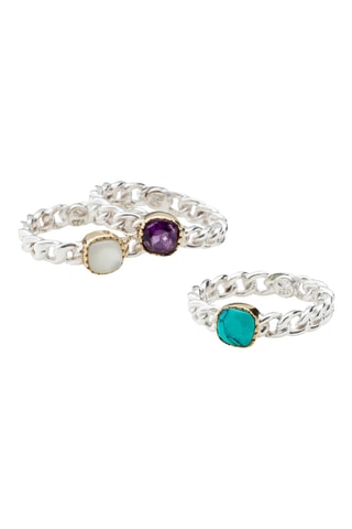 Bague - Argent et nacre