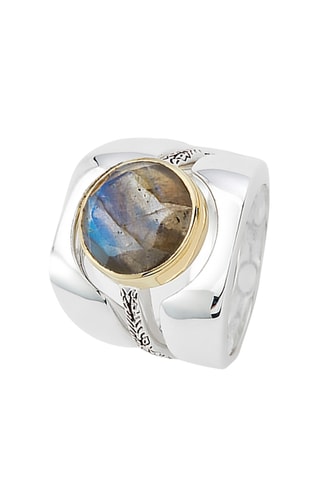 3 bagues - Argent et labradorite