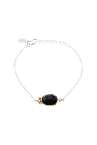 Bracelet - Argent et onyx