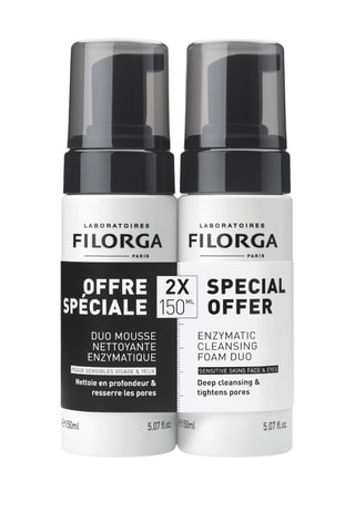 Coffret mousse nettoyante enzymatique Skin-Prep - 2 produits