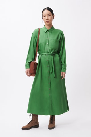 Nubuck Schoudertas Niki - Camel