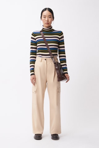 Leren Schoudertas Raina - Bruin