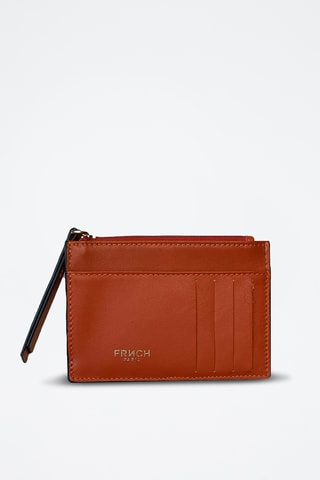 Leren Portemonnee Janette - Oranje