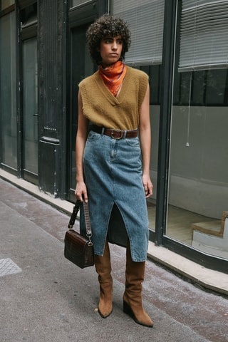 Leren Riem Suzanne - Bruin