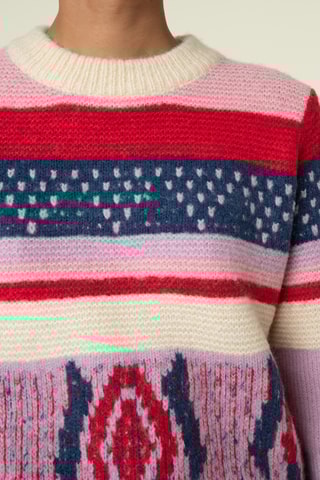 Velours Broek Hoge Taille Yiwen - Marineblauw