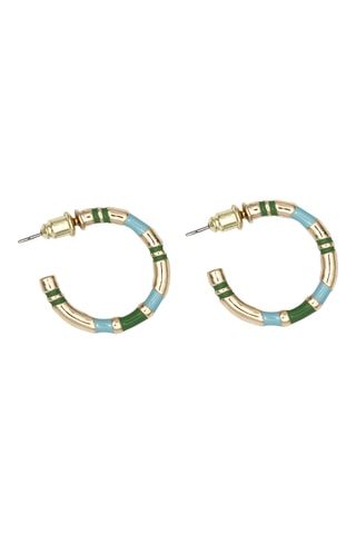 Oorbellen Cassydie - Turquoise