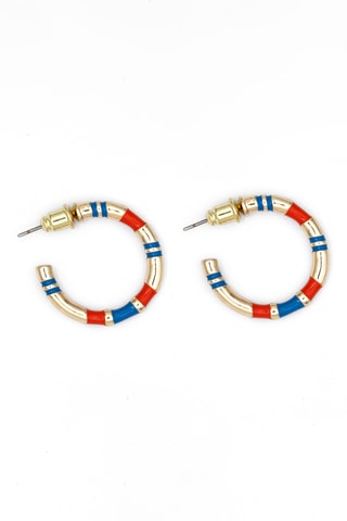 Oorbellen Cassydie - Turquoise