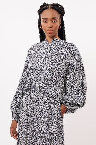 Lange Rok Carrine - Marineblauw