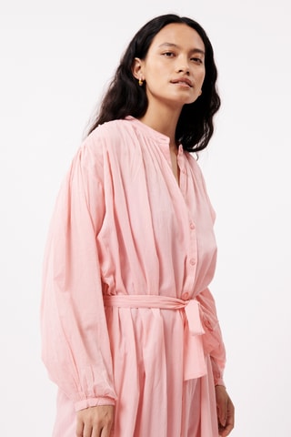 Abito a camicia Cassy - Rosa cipria