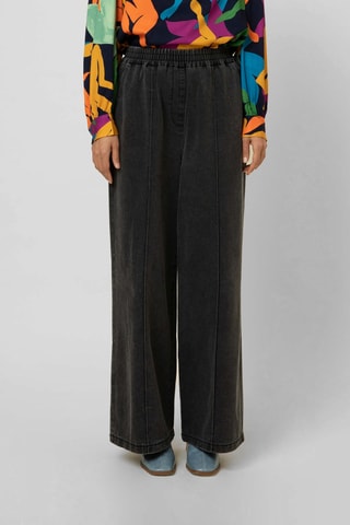 Jeans Hoge Taille Rani - Antraciet