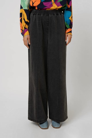 Jeans Hoge Taille Rani - Antraciet