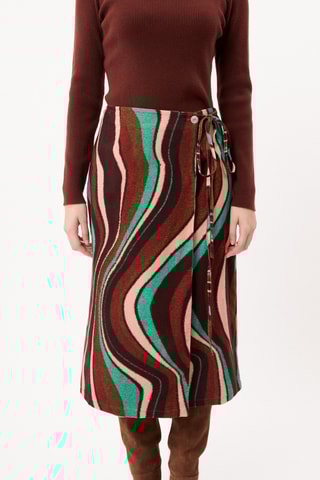 Wikkelrok Ella - Bruin