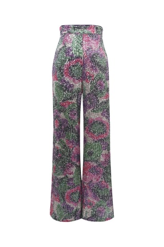 Broek Hoge Taille Cary - Paars