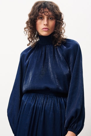 Top Nika - Marineblauw