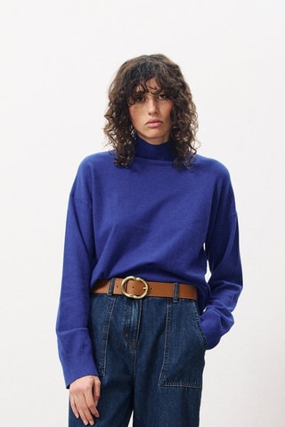 Trui Noure - Felblauw