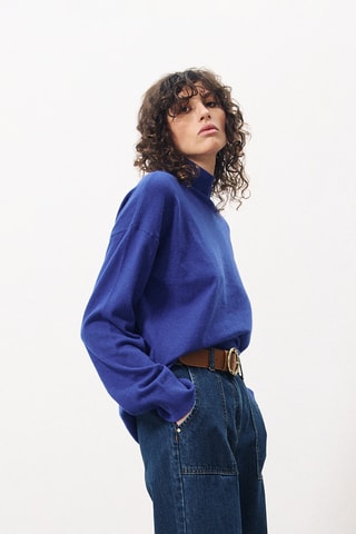 Trui Noure - Felblauw