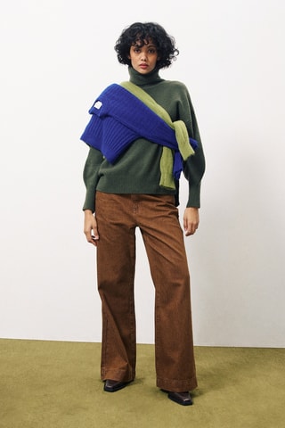 Wollen Trui Ariette - Kaki