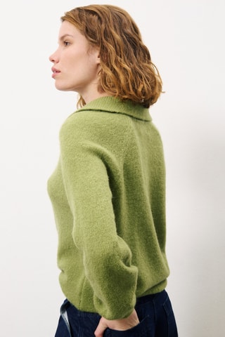 Trui Ayca - Olijfgroen